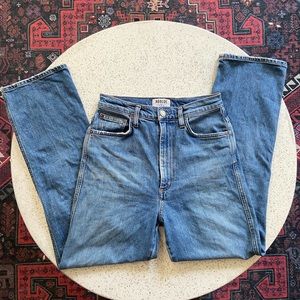 Agolde Pinch Waist Rise Rise Jeans